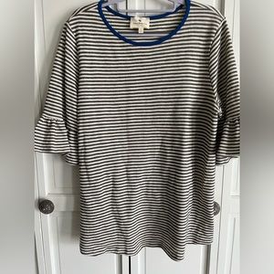 Stripped woman’s blouse